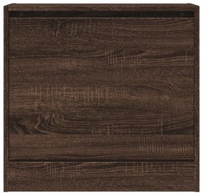 Sapateira 60x21x57 cm derivados de madeira carvalho castanho