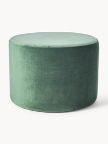 Velvet Upholstered Stool Daisy