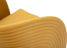 POLTRONA SAND 65X57,5X76 CM (ALTURA DO ASSENTO 45 CM) AMARELO