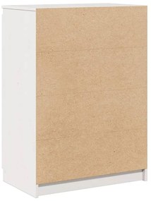 Aparador pinho maciço 60x36x84 cm branco