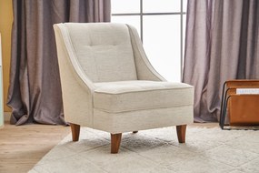 Cadeira Wing Ella Prestij – Creme – 67x73x70 cm