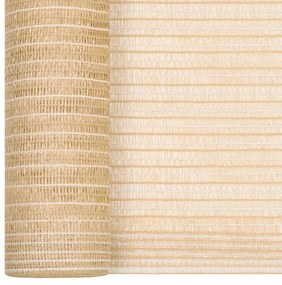 Rede de ocultação para privacidade PEAD 75 g/m² 3,6x10 m bege