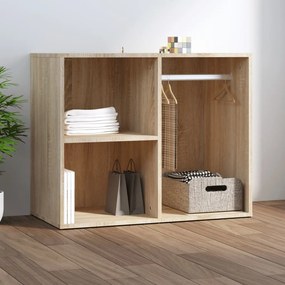 vidaXL Toucador 80x40x65 cm derivados de madeira cor carvalho sonoma