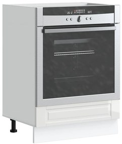 Armário forno Porto derivados de madeira branco brilhante