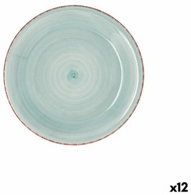 Prato de Sobremesa Quid Aqua Vita Cerâmica (19 cm) (12 Unidades)