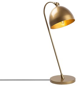 Candeeiro de Mesa Acuka – Dourado – 18 x 26 x 54 cm