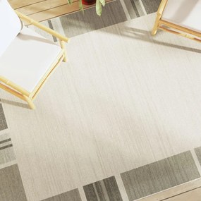 Tapete pelo curto antiderrapante int./ext. 190x300 cm multicor