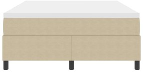Cama Box com Colchão - Verde Claro e Cinza, 160x200 cm, Tecido de Velu