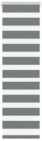 Cortina de zebra 45x100 cm largura do tecido 40,9 cm poliéster