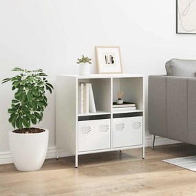 Aparador 68x39x73,5 cm aço laminado a frio branco