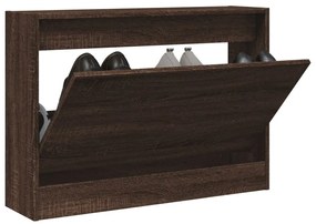 Sapateira 80x21x57 cm derivados de madeira carvalho castanho