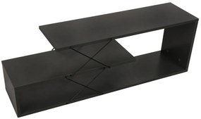 TV Stand Zigzag – Antracite – 120x40x30 cm