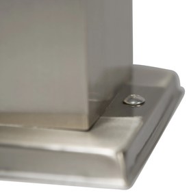 Candeeiro de parede exterior moderno em aço 80 cm IP44 - Malios