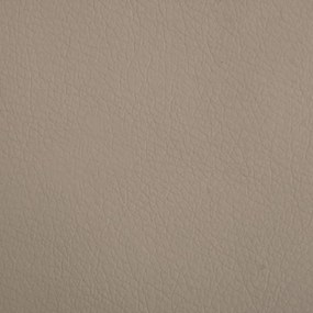 Sofá infantil 80x45x30 cm couro artificial cappuccino