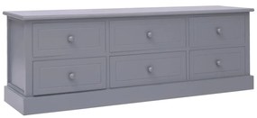 284126 vidaXL Banco de corredor 115x30x40 cm madeira cinzento escuro