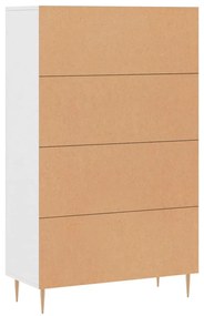 Aparador alto 69,5x31x115 cm derivados de madeira branco