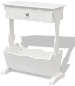 Armário revistas Melrose branco