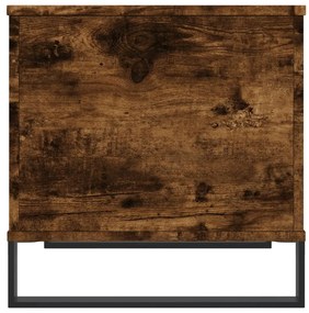 Mesa de centro 60x44,5x45 cm derivados madeira carvalho fumado