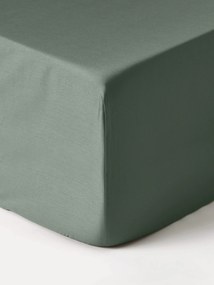 Lençol elástico em cetim de algodão para cama divã Premium