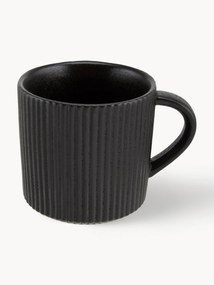 Canecas com estrutura canelada Neri, 2 uni.