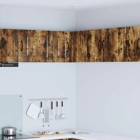 vidaXL Armário de Cozinha com porta Carvalho Defumado 57 x 57 x 40 cm