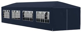 Tenda de jardim 3x12 m azul