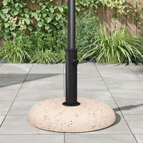 Base de Parasol para Postes de 37/42/52/58mm em Concreto Amarelo, 20kg