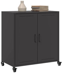 Aparador 68x39x72 cm aço preto