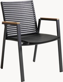 Cadeira de jardim com braços empilhável Mood
