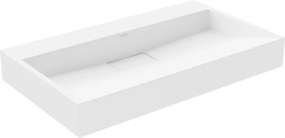 Mexen Ava lavatório de bancada composto B/O 80 x 46 cm, branco - 23018000