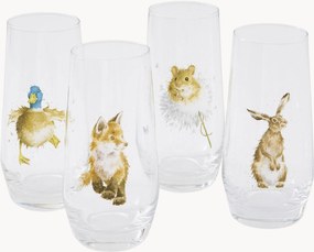 Copos Animals, conjunto de 4