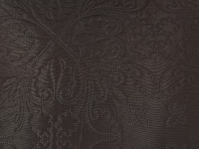 Colcha com relevo castanha 220 x 240 cm RAYEN Beliani