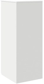 Armário de arrumação 40x45x103,5 cm derivados de madeira branco