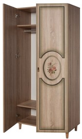 Roupeiro Stil – Carvalho Sonoma – 90x192x52 cm