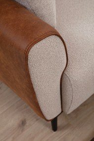 ****  
Sofá-Cama de 3 Lugares Aren – Bege – 215x85x85 cm

**