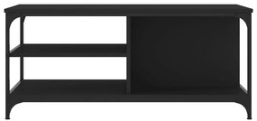 Mesa de centro 100x50x45 cm derivados de madeira preto