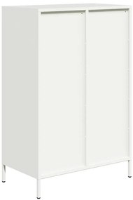 Móvel alto 68x39x101,5 cm aço branco