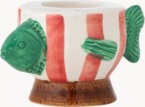 Castiçal e suporte para vela em grés artesanal Codia