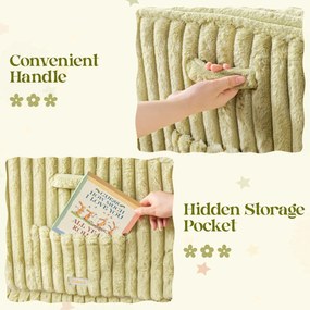 Sofá infantil para crianças Verde