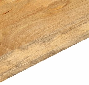 Tampo de mesa retangular 180x40x2,5 cm mangueira maciça