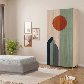 Roupeiro Lidya – Sonomo – 90x192x52 cm