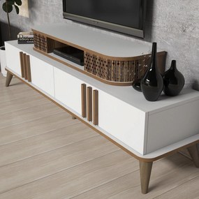 Móvel TV Eylül – Branco – 168x39x51 cm