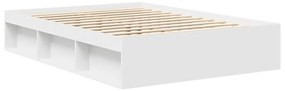 Estrutura de cama 140x190 cm branco
