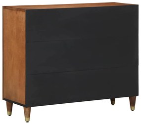 Sideboard 90x33x75 cm em Madeira Maciça de Manga