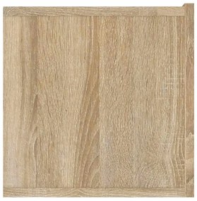 Armários TV 2 pcs 80x30x30 cm derivados madeira carvalho sonoma
