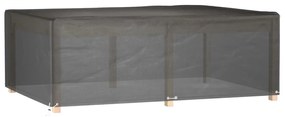 Capa p/ mobiliário de jardim 12 ilhós 230x165x80 cm retangular
