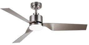 Ekos DC LED Ceiling Fan 15W CCT Nickel
