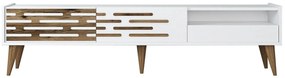 Móvel TV Valensiya – Branco – 180x35x45 cm