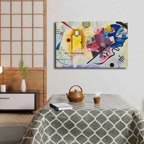 Pintura Decorativa em Tela 4570KANDINSKY028 – Multicolor – 45 x 70 cm