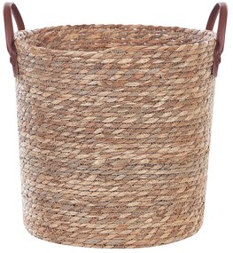 Conjunto de 2 cestos em fibra de algas cor natural SAYJAR Beliani